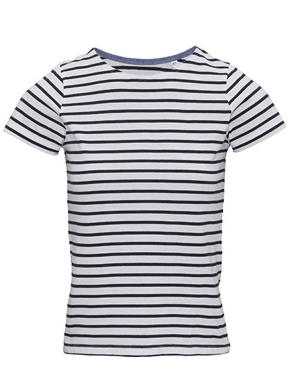 AQ073 Asquith & Fox Damen Matrosen Shirt T-Shirt gestreift kurzarm
