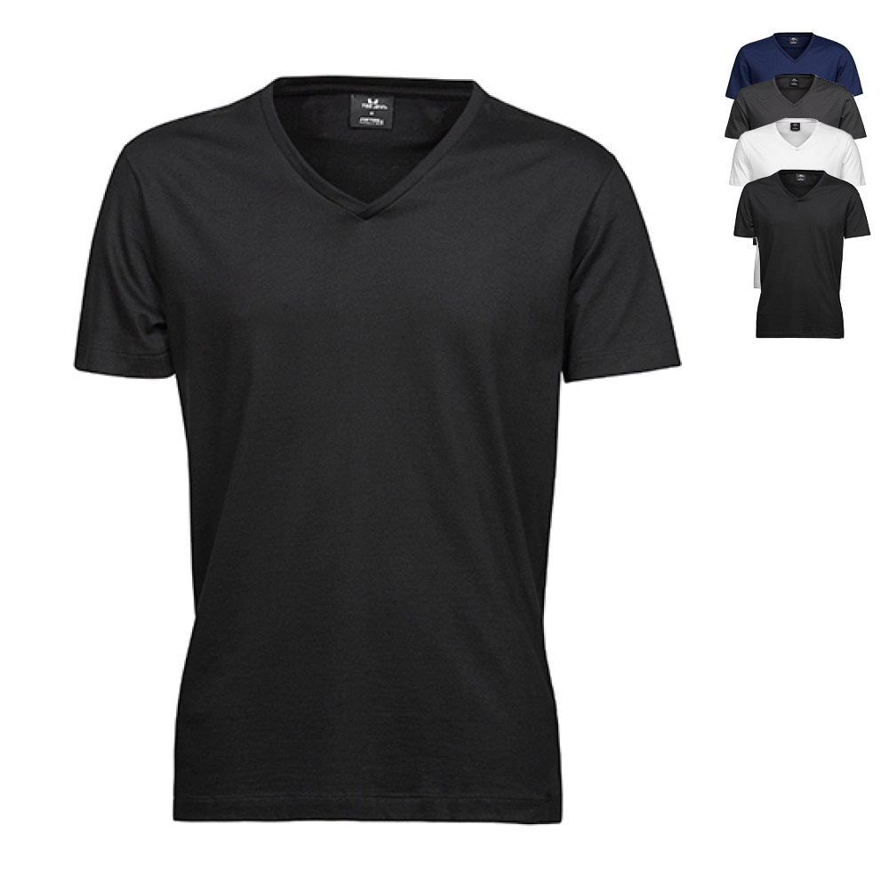 TJ8006 Tee Jays Herren Mode SOF-TEE T-Shirt V-Ausschnitt