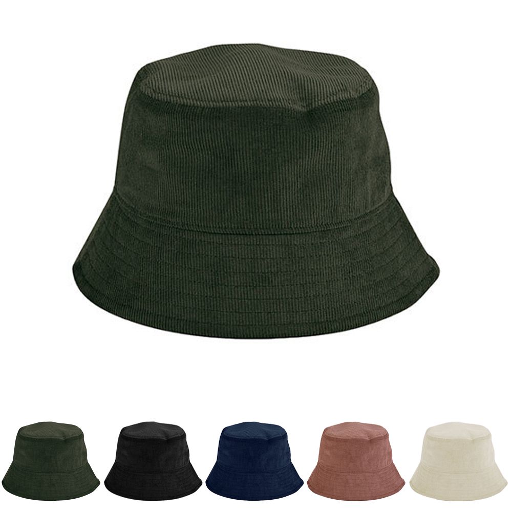 CB687 Beechfield EarthAware® Cord Anglerhut Bio-Baumwolle