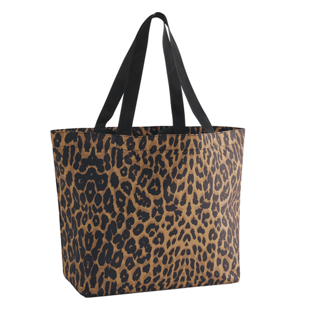 BG194 BagBase Tragetasche mit Leopardenmuster