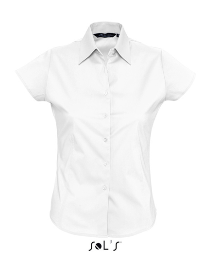 L630 SOL´S Damen Stretch-Kurzarmbluse Excess