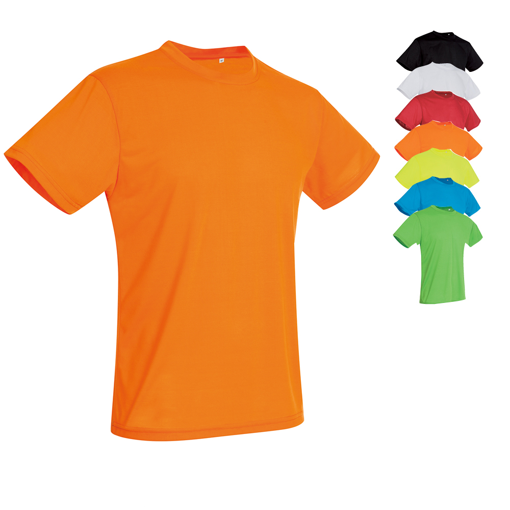 S8600 Stedman® ACTIVE COTTON TOUCH Rundhals Sport T-Shirt kurzarm Herren