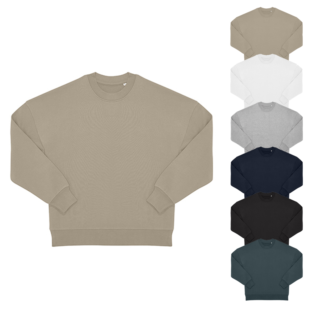 BCWG001 B&C BE INSPIRED Rundhals Sweatshirt Übergröße