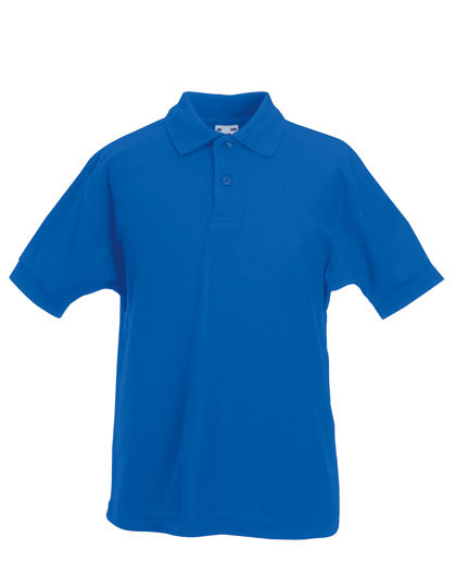 Fruit of the Loom Kinder Poloshirt Kurzarm 65/35