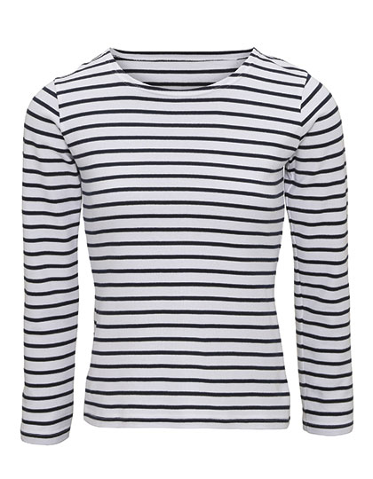AQ071 Asquith & Fox Damen Matrosen Shirt gestreift langarm
