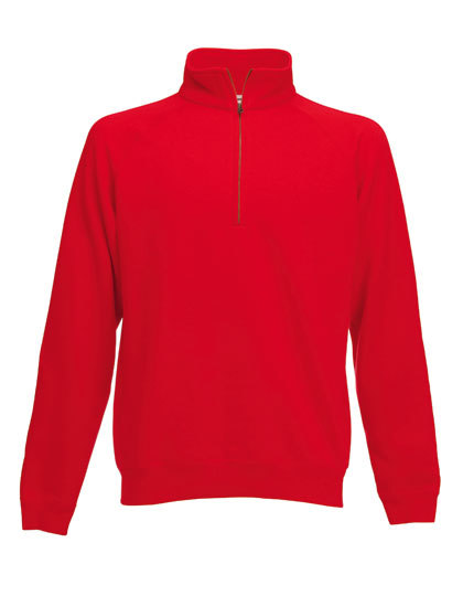 Fruit of the Loom Raglan Sweatshirt Pullover mit Zipper