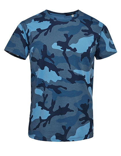 L133 SOL´S Herren Camo T-Shirt