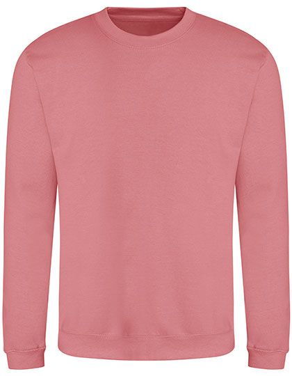 JH030 Just Hoods Pullover Sweatshirt mit Rundhalsausschnitt
