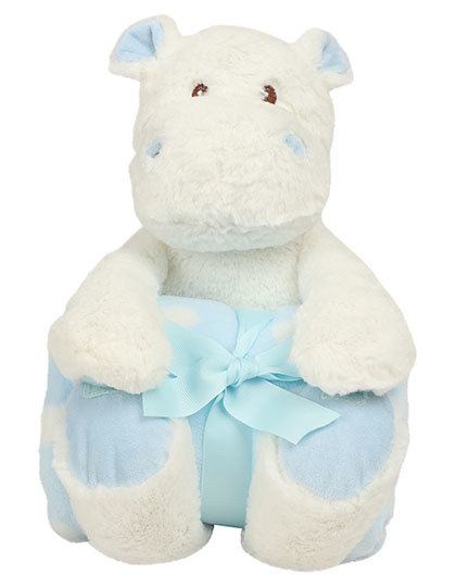 MM606 Mumbles Nilpferd mit Decke Kuscheltier