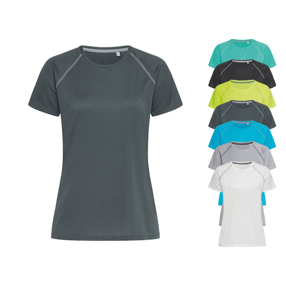 S8130 Stedman® ACTIVE 140 TEAM Raglan T-Shirt Damen kurzarm