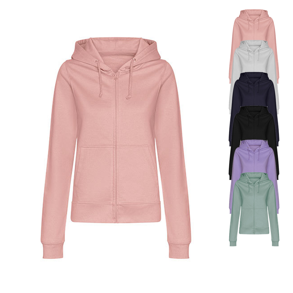 JH050F Just Hoods Damen College Kapuzenjacke