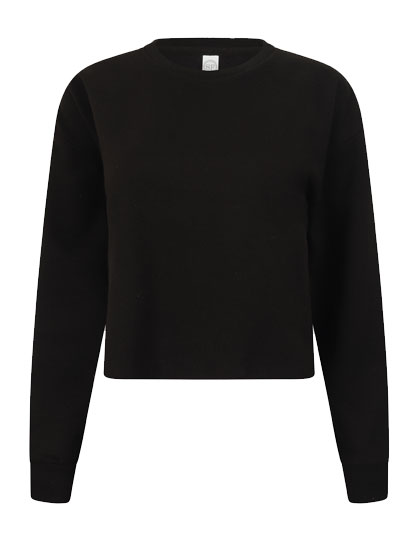 SF515 SF Women Kurz geschnittenes Slounge-Sweatshirt für Damen