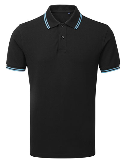 AQ011 Asquith & Fox Herren klassisches Polo Polohirt Kontraststreifen