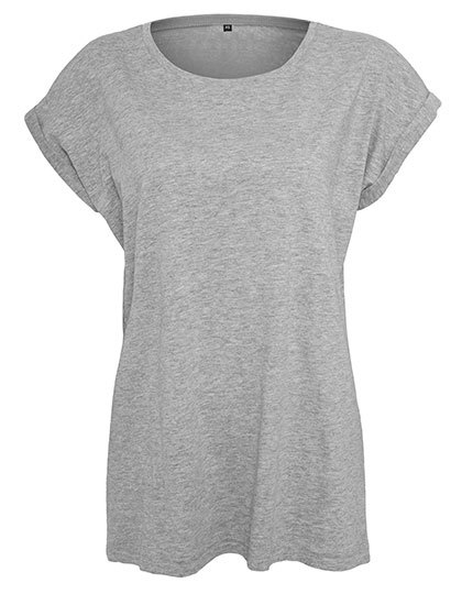 BY021 Build Your Brand Damen T-Shirt mit verlängerten Schultern BY021 Build Your Brand Damen T-Shirt mit verlängerten Schultern