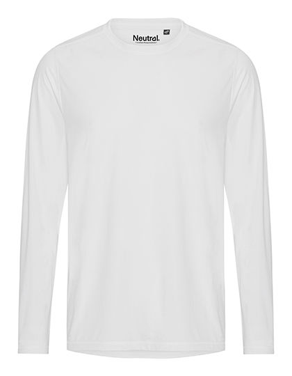 NER61050 Neutral Sportshirt langarm T-Shirt recycelt