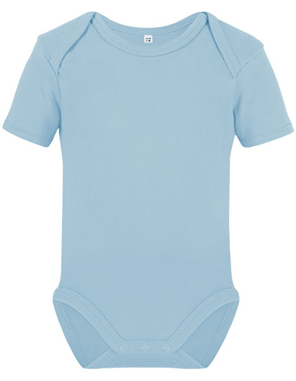 X21120 Link Kids Wear Babybody kurzarm Bio-Baumwolle Rebel 01