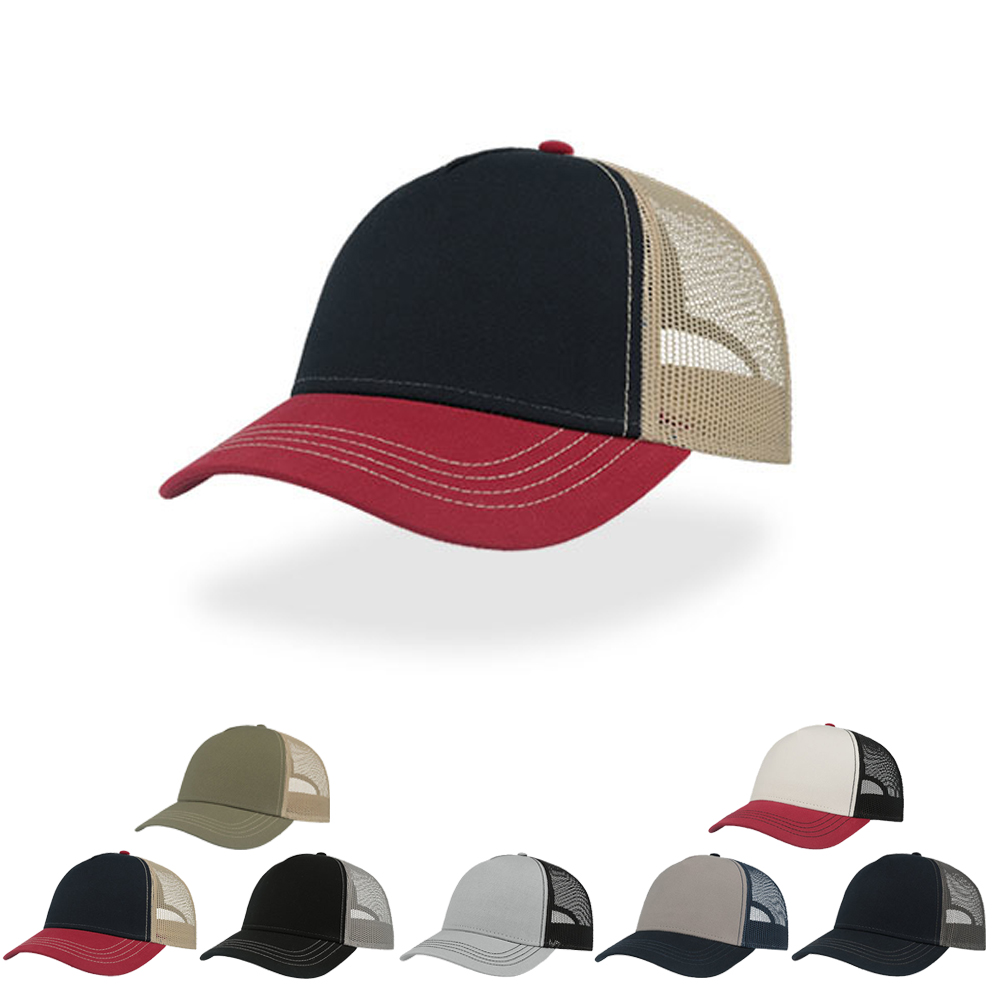 AT426 Atlantis Rapper Canvas Cap Recycled