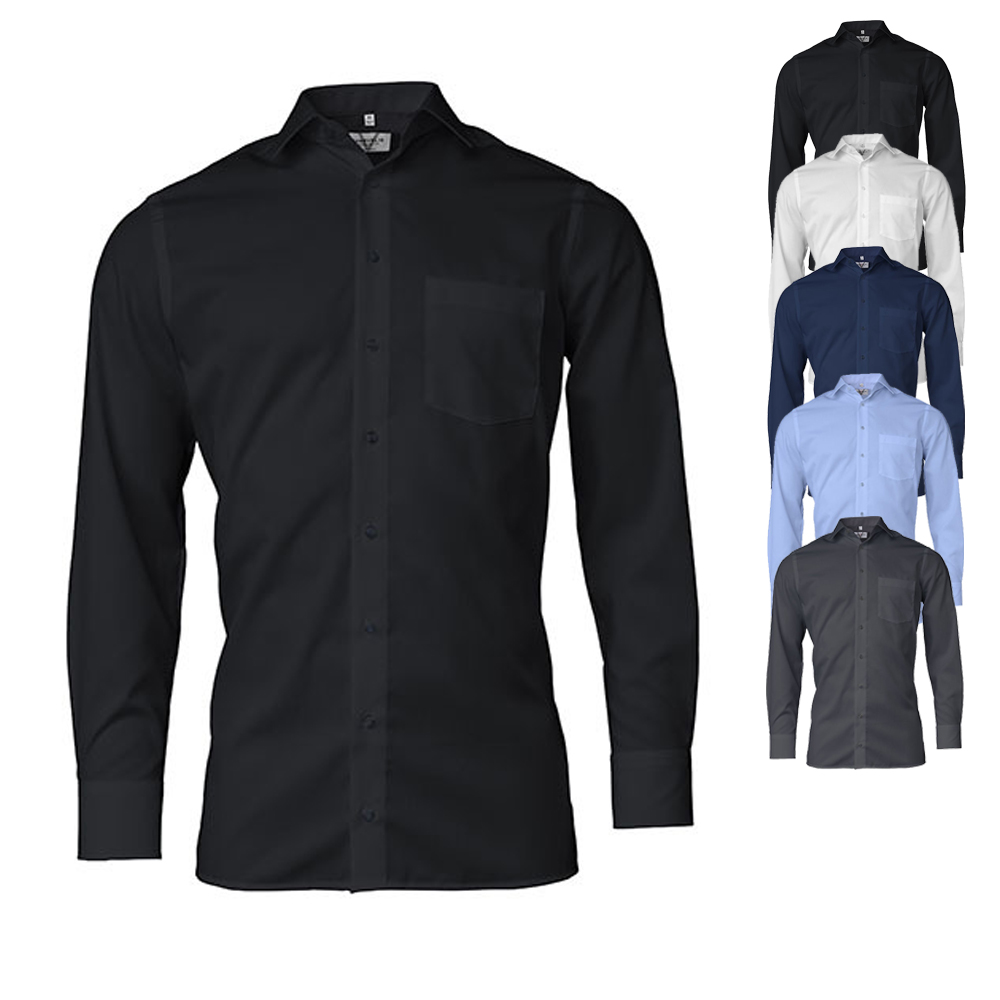 MV470064 Marvelis Herren Hemd Modern Fit langarm