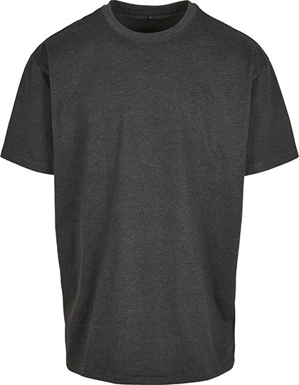 BY102 Build Your Brand schweres T-Shirt kurzarm Übergröße