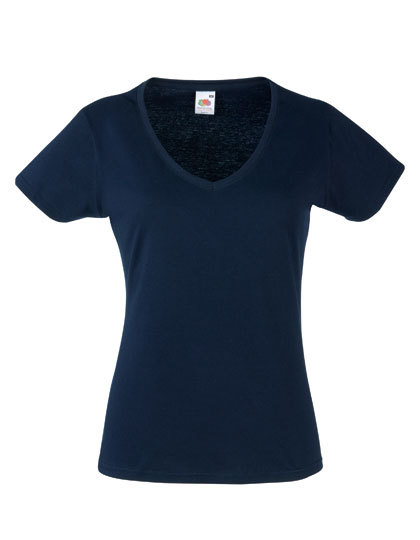 Fruit of the Loom Damen T-Shirt mit V-Ausschnitt