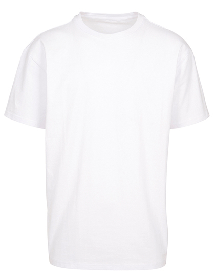 BY102 Build Your Brand schweres T-Shirt kurzarm Übergröße