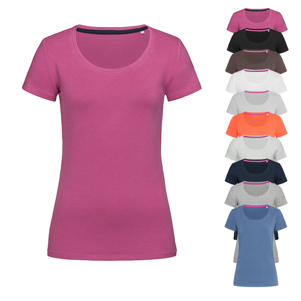 S9700 Stedman® CLAIRE Rundhals T-Shirt für Damen
