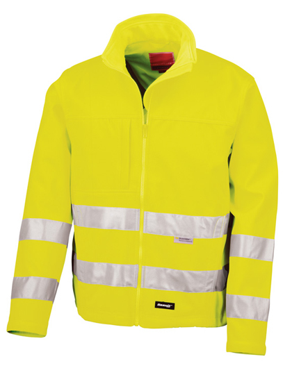 RT117 Result Gut sichtbare Softshell Jacke