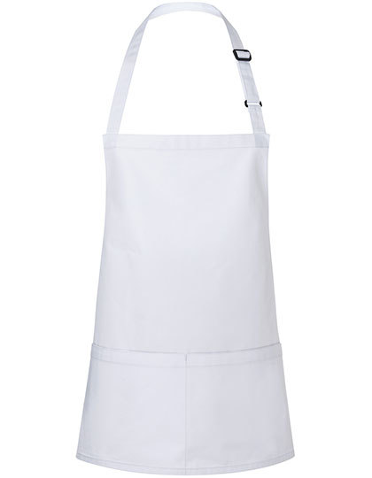 KY123 Karlowsky Kurze Latzschürze Basic mit Schnalle und Tasche