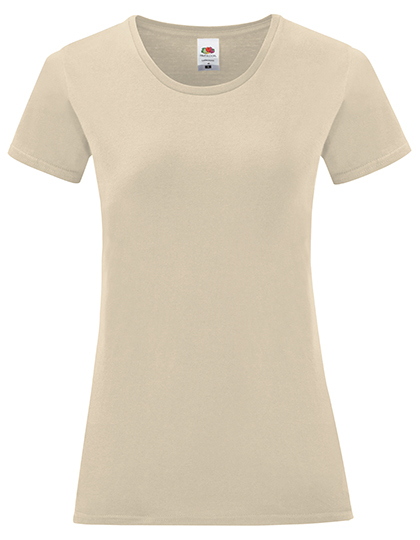 F131 Fruit of the Loom Damen Iconic T-Shirt kurzarm