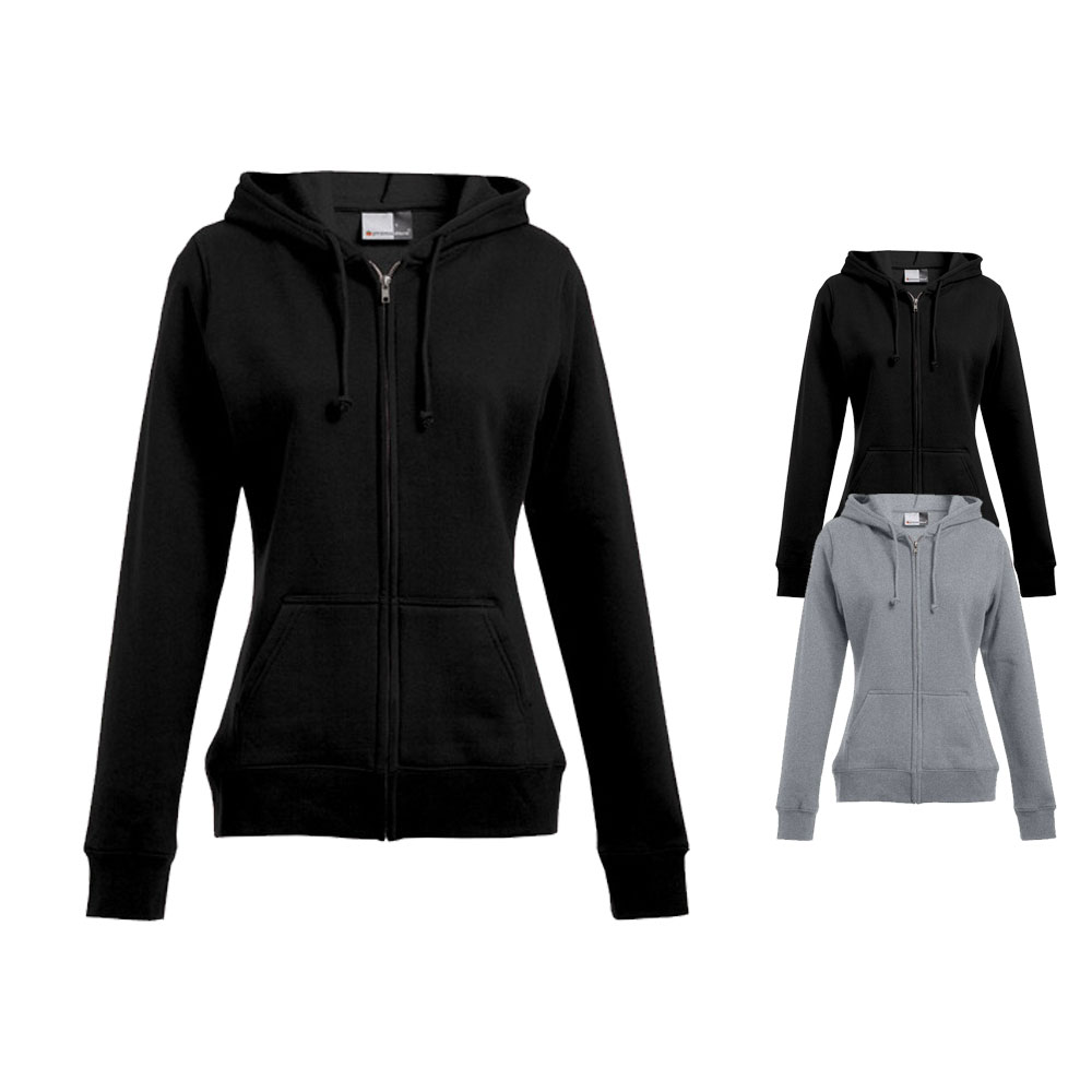 E5181 Promodoro Damen Kapuzen Jacke 80/20