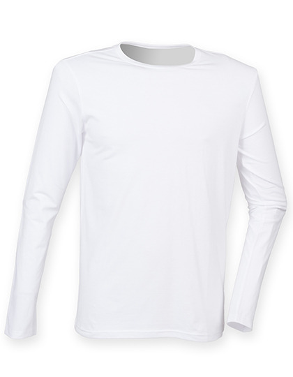 SFM124 SF Men Herren Feel Good Langarm Stretchshirt