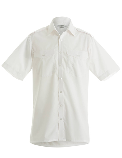 K133 Kustom Herren Hemd Kurzarm Kit Pilot Shirt