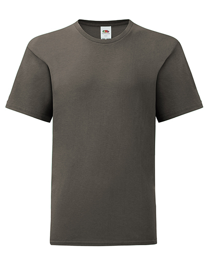 F130K Fruit of the Loom Kinder Iconic T-shirt kurzarm