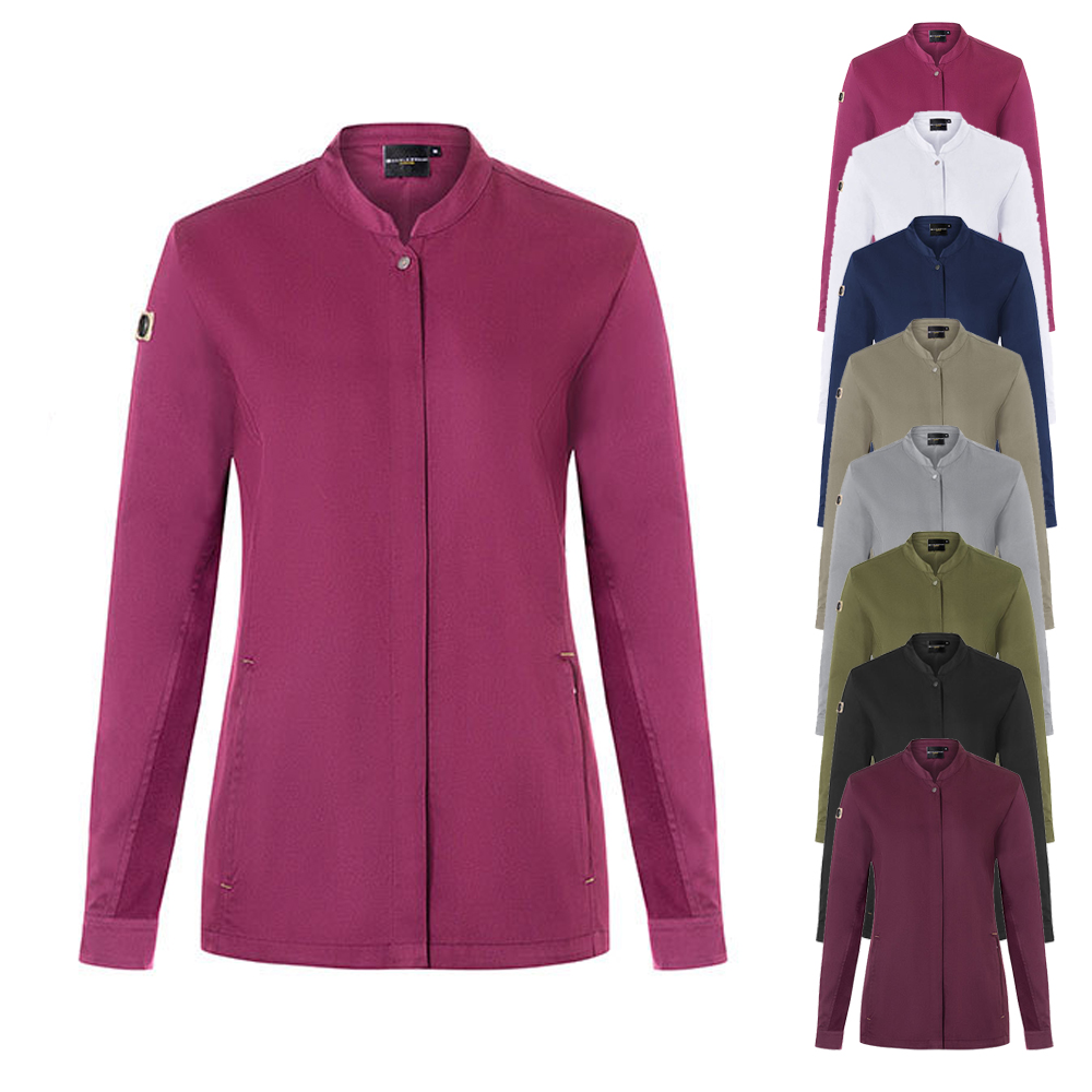 KY134 Karlowsky Damenkochjacke Green-Generation