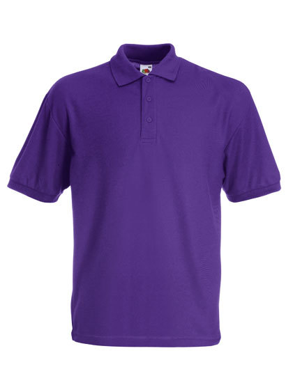 Fruit of the Loom Poloshirt Polo Kurzarm 65/35 Piqué