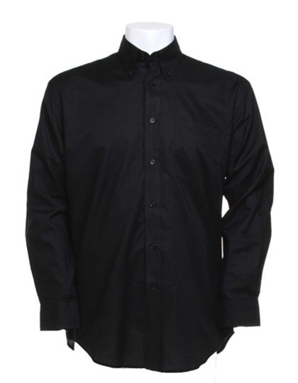 K351 Kustom Kit Hemd Langarm Oxford Shirt