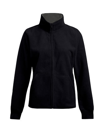 E7985 Promodoro Damen Doppelseitige Fleece Jacke