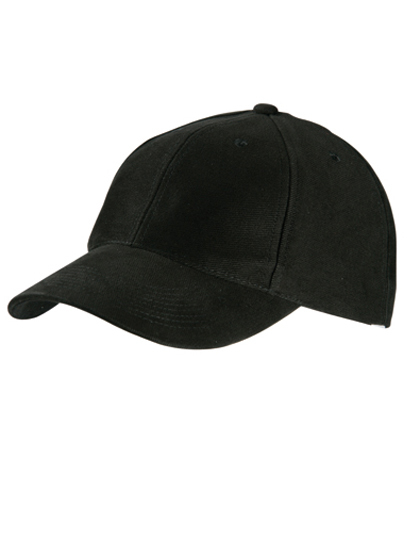MB6128 myrtle beach Kappe 6-Panel Schwere, gebürstete Baumwolle laminiert