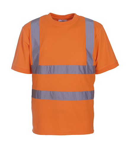 YK410 YOKO Hi-Vis hochsichtbares Warnschutz T-Shirt