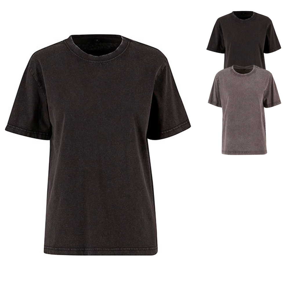 BY306 Build Your Brand Damen T-Shirt Vintage-Stil