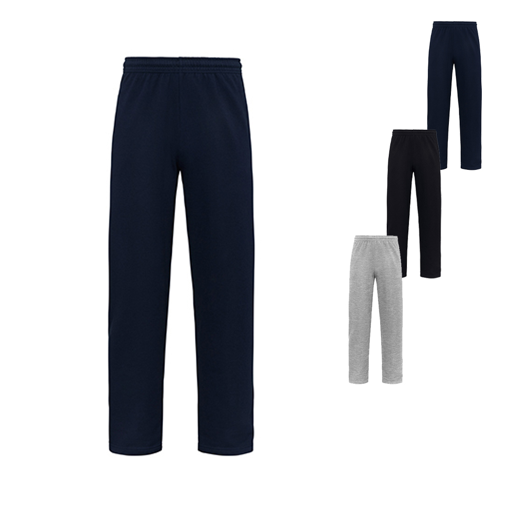 F491 Fruit of the Loom ICONIC 250 Jogginghose mit offenen Saum