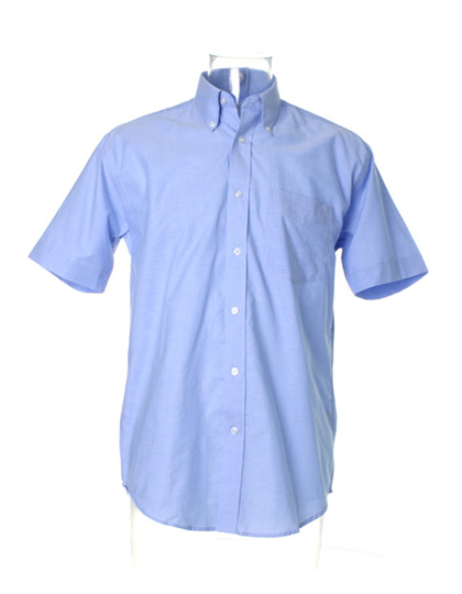 K350 Kustom Kit Hemd Kurzarm Oxford Shirt