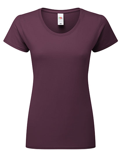 F186 Fruit of the Loom Iconic 195 Ringspun Premium T-shirt Damen