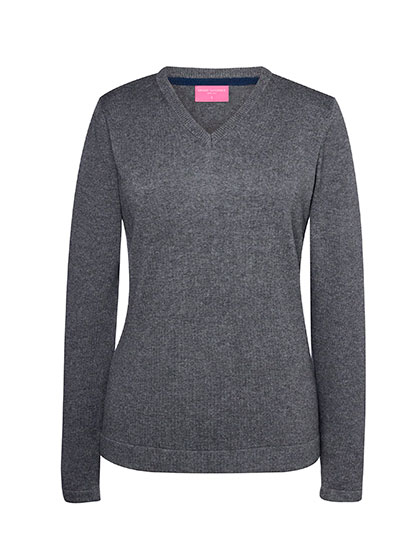 BR2307 Brook Taverner Damen Atlanta V-Ausschnitt Pullover