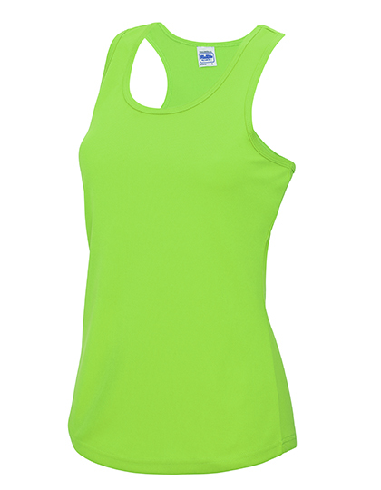 JC015 Just Cool Damen Muskelshirt Sportshirt mit U-Ausschnitt