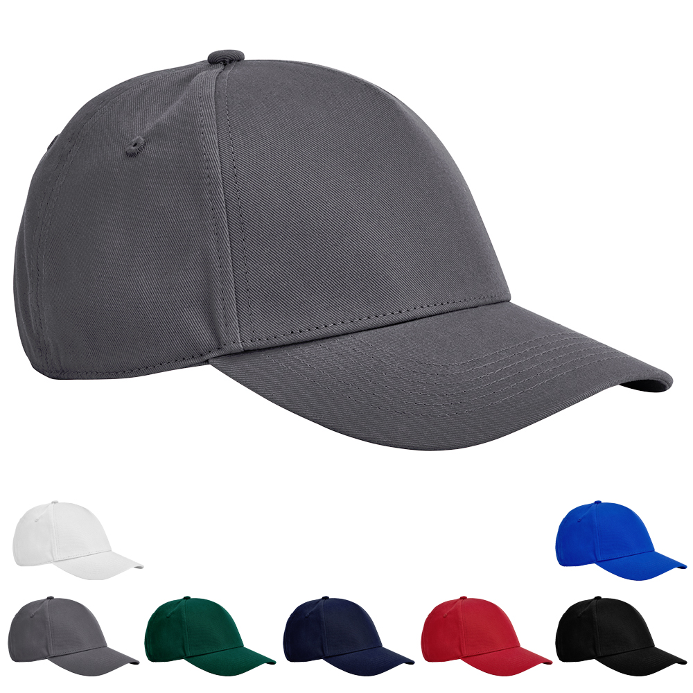 CB825 Beechfield EarthAware® klassische 5 Panele Kappe Bio-Baumwolle