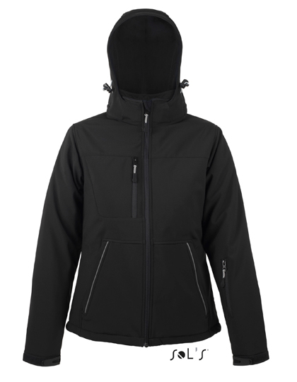 L844 SOL´S Rock Damen Softshelljacke Gepolstert