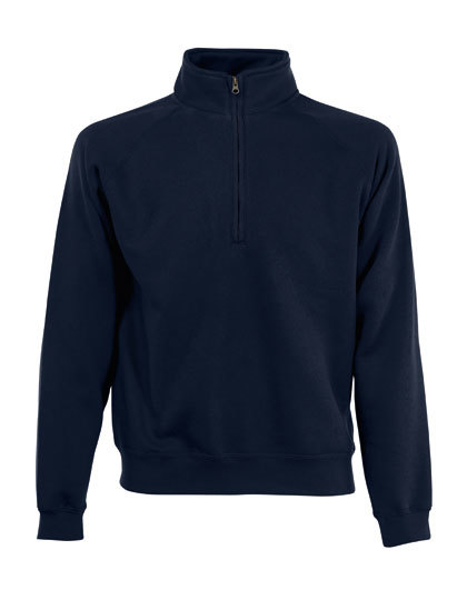 F382N Fruit of the Loom Klassischer Pullover mit Zipper
