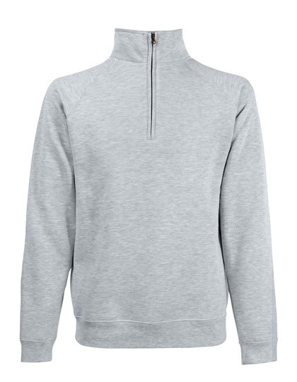 F382N Fruit of the Loom Klassischer Pullover mit Zipper