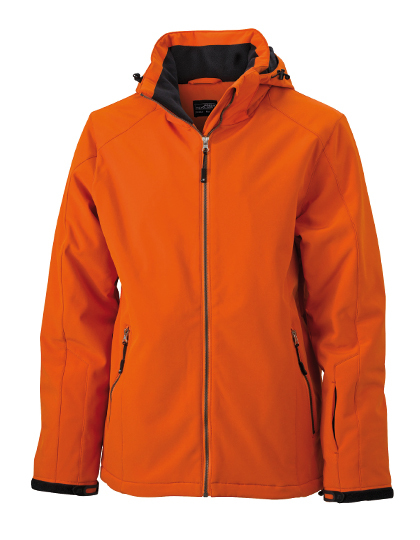 JN1054 James+Nicholson Herren Wintersport Softshelljacke